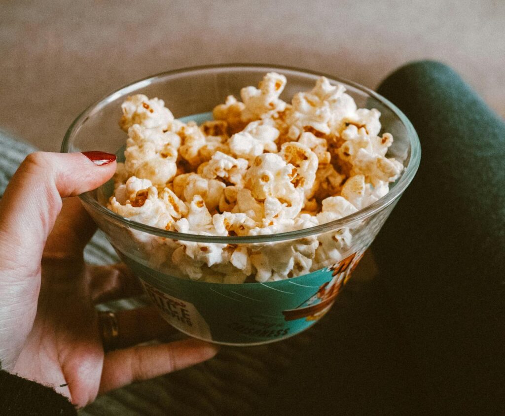 popcorn for healthy snacks